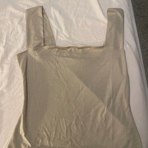 Reformation Clarke Knit Tank Top in Sand - NWT!